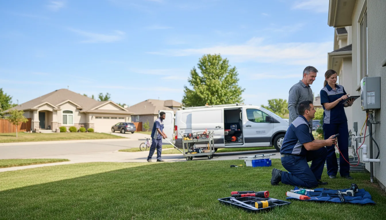 Tankless water heater service in Waunakee, WI